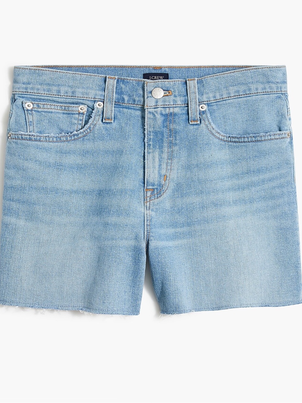 NWT J.Crew High-rise midlength denim short in harbor wash Size 30
